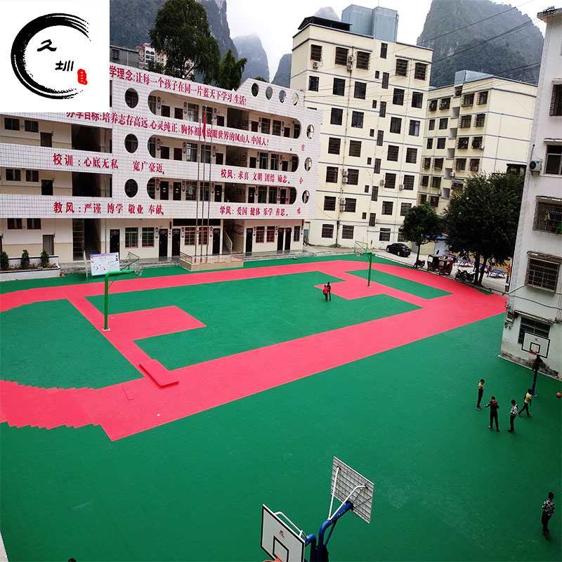 河北石家莊學(xué)校操場室外懸浮拼裝拼裝運(yùn)動地墊2021年新價格