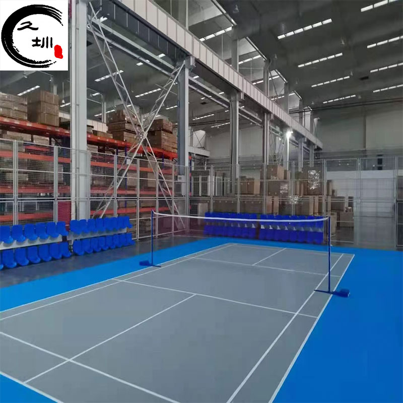 室外籃球場懸浮地板幼兒園室外防滑耐磨拼裝地板羽毛球場運(yùn)動地板